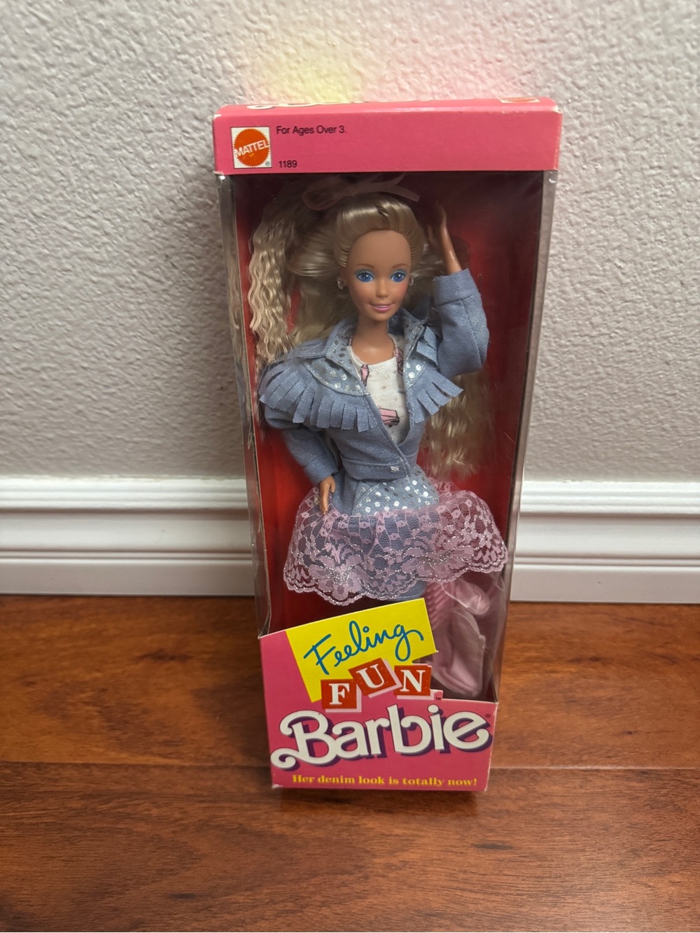 Feeling Fun Barbie Denim Vintage Doll 1988